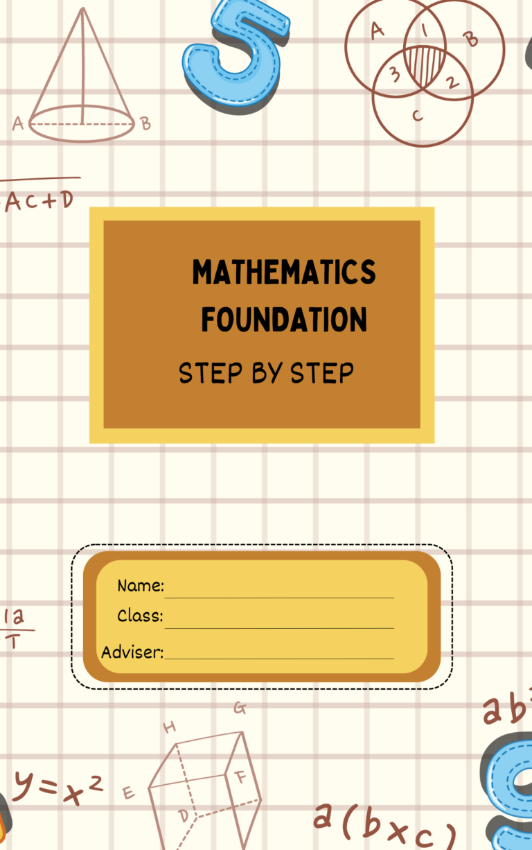 Mathematics Foundation Step by Step